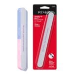 Revlon Shape 'N' Buff Nail Buffer Block, All-in-One Manicure Tool for Shaping & Shining Natural Fingernails, 1 Count
