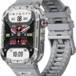 Military Smart Watch for Men with Call Function,Fitness Smartwatch for Android Phones and iPhone,Waterproof Fitness Tracker with Blood Oxygen/Heart Rate/Sleep/100+ Sport Modes, Watches for Men