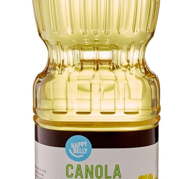 Amazon Brand - Happy Belly Canola Oil, 48 fl oz (Pack of 1)