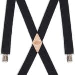 Dickies Men's 1-1/4 Solid Straight Clip Suspender