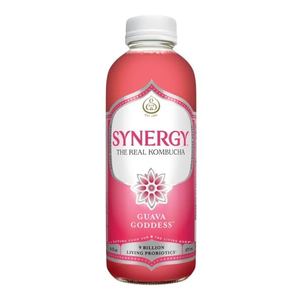 Synergy The Real Kombucha, Guava Goddess - 16oz