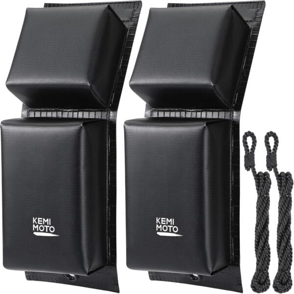 KEMIMOTO PWC Jet Ski Bumpers, Boat Bumpers for Docking, Folding Design Fenders with Length 13.5in, Jet Ski Accessories