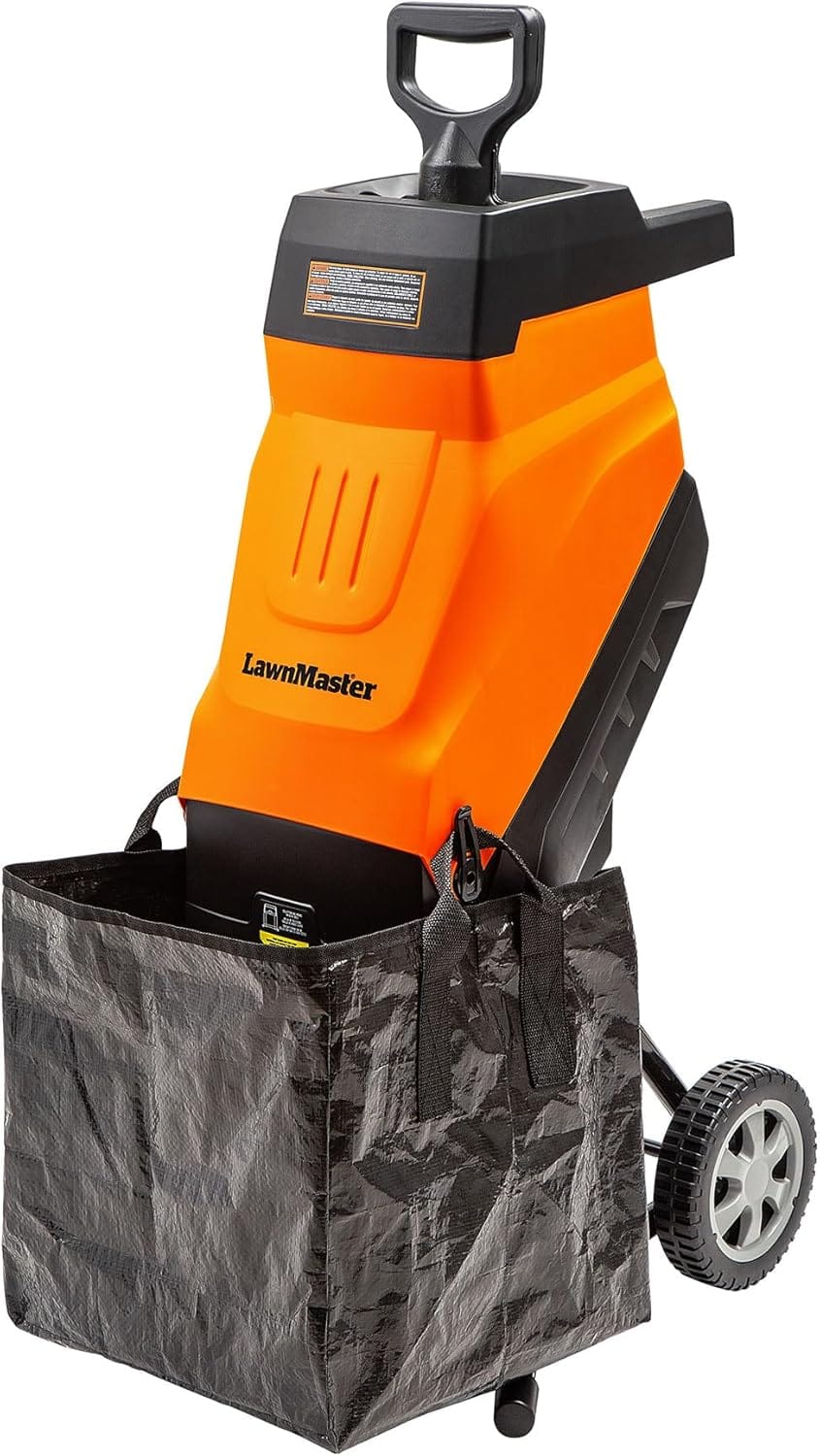LawnMaster FD1503 Electric Wood Chipper Shredder 15 Amp 1.8 Inch Cutting Diameter Max 14:1 Reduction LawnMaster FD1503 Electric Wood Chipper Shredder 15-Amp 1.8-Inch Cutting Diameter Max 14:1 Reduction