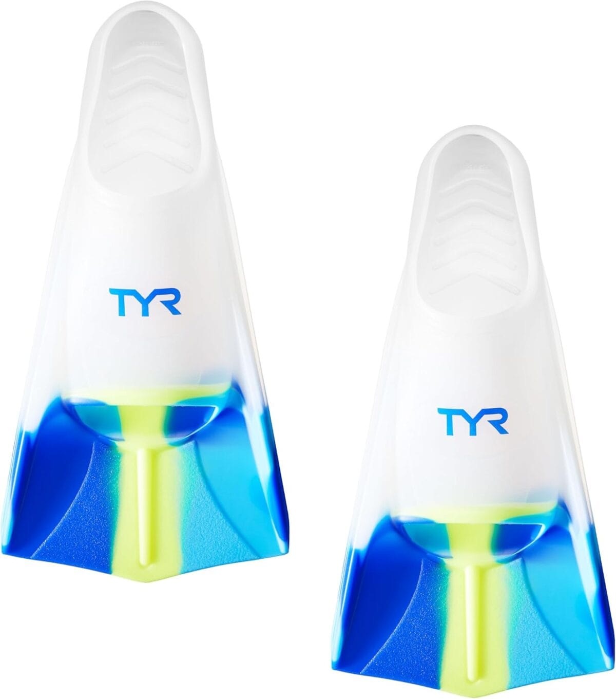 TYR Stryker Silicone Swim Fins - Adult Swimming Gear for Training and Racing