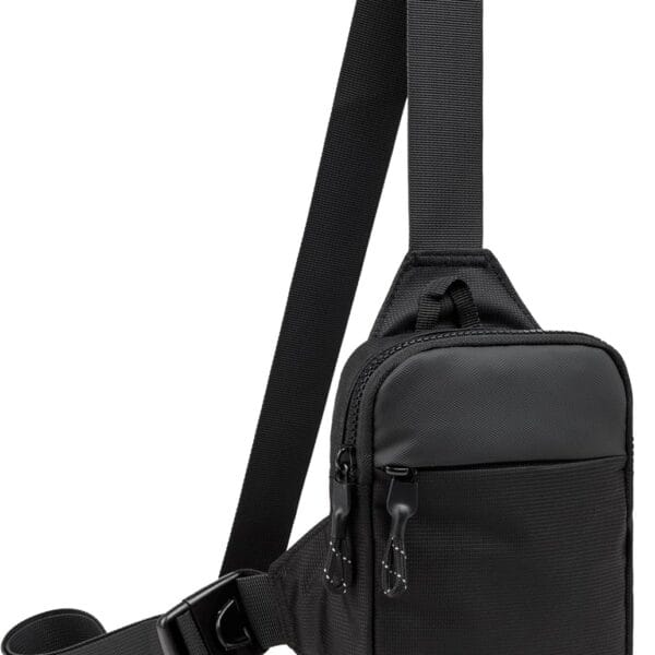 Mini Sling Bag for Men Women, Waterproof Utility Crossbody Backpack Chest Bag for Hiking Travel Sports Running