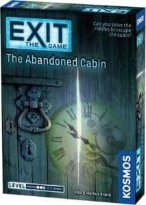 Exit: The Abandoned Cabin - Kennerspiel Des Jahres Winner, Card-Based Family Escape Room Game for 1-4 Players, Ages 12+, Blue