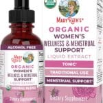 MaryRuth Organics USDA Organic Women's Wellness Liquid Herbal Supplements | Includes Stinging Nettle, Raspberry Leaf, Eleuthero Root, Chaste Tree Berry | Menstrual Support | Non-GMO, Vegan