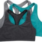 Hanes Women's Racerback Cotton T-Back Bralette (3 Pack)
