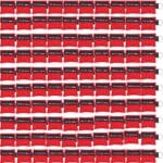 100pcs CPR Face Shield Mask Keychain Keyring Emergency Kit CPR Face Shields for First Aid or CPR Training (Red-100)