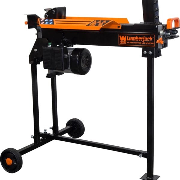WEN Electric Log Splitter, 6.5-Ton Capacity with Portable Stand (56208)