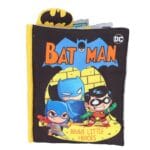 My First Comic Soft Book - Kids Preferred DC Comics The Batman Brave Little Heros Baby Crinkle Soft Sensory Book with Soft Fabric for Babies