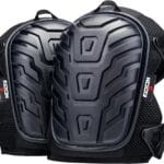 NoCry Professional Gel Knee Pads for Work with Soft Foam and Gel Cushion  Heavy Duty Cap, Reinforced Adjustable Straps, Military-Grade Rivets and Built-in Hang Loops  Perfect for Construction