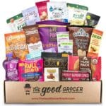 Premium GLUTEN FREE and VEGAN (DAIRY, SOY and FIG FREE) Healthy Snacks Care Package (20Ct): Featuring Delicious, Wholesome, Nutrient Dense Gluten Free and Vegan snacks. Office College Client Gift Box