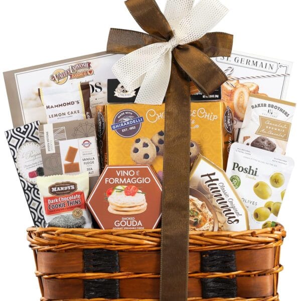 Wine Country Gift Baskets The Bon Appetit Gourmet Gift Basket Gift for Families College Students Appreciation Thank You Congratulations Get Well Soon Care Package