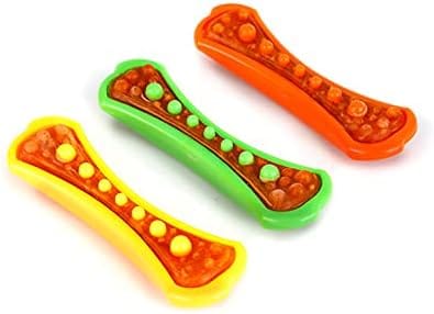 Hartz Chew 'n Clean Dental Duo Dog Treat & Chew Toy, Color Varies, Medium, 3 Pack