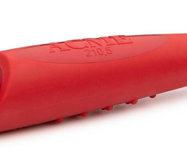 ACME Alpha 211.5 Professional Dog Training Whistle with Enhanced Ergonomic Grip. BPA-Free Plastic. 110 dBA. Long Range. Standardized Frequency. Weatherproof. Made in The UK (Carmine Red)