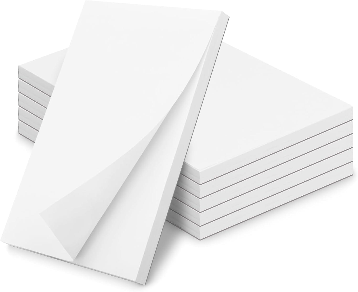 Note Pads 4x6 Inch, 6 Pack Blank Scratch Pads, 50 Sheets Per Memo Pad For Writing, White Pad Of Paper Suit For Home, Office And School, Tear Off Notepad, Small Server Notebook Note Pads 4x6 Inch, 6 Pack Blank Scratch Pads, 50 Sheets Per Memo Pad for Writing, White Pad of Paper Suit for Home, Office and School, Tear off Notepad, Small Server Notebook