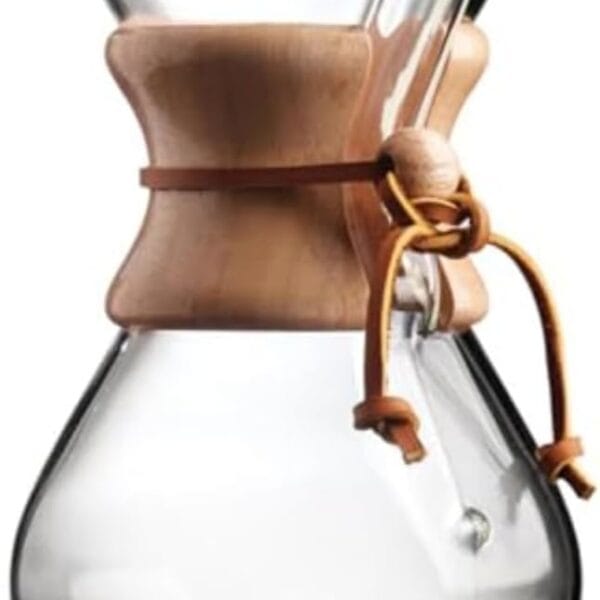 Chemex Pour-Over Glass Coffeemaker - Classic Series - 6-Cup - Exclusive Packaging