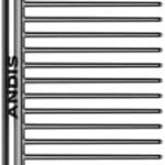 Andis 68545 Stainless-Steel Comb for Knots, Mats & Loose Hair Removal - Effective Dematting Tool Comfortable, Lightweight, Portable & Safe for Dogs, Cats & Pets  Silver, 10-Inch