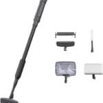 Carefree Fish 4IN1 Aquarium Cleaning Tools Long Handle Adjustable Length 18~24Inch Fish Tank Cleaner Kit Alage Scraper Scrubber Brushes Set