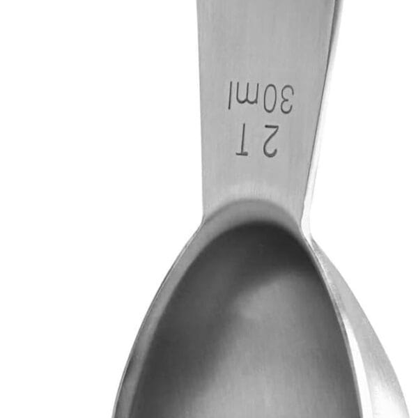 Coffee Scoop: U-Taste 18/8 Stainless Steel Measuring Coffee Scoop 2 tablespoon, Short Handled Measure Scooper for Ground Coffee, Bean in Canister (Silver, 2Tbsp/30ml)