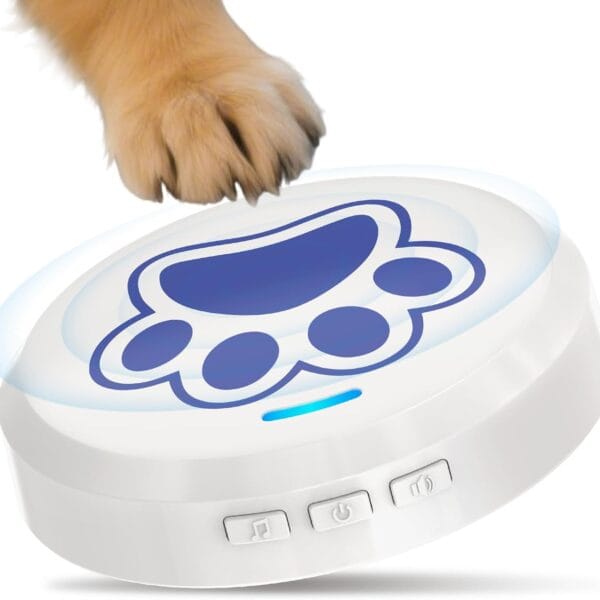 ChunHee Dog Training Bells for Door - Dog Door Bell for with 28 Custom Sounds | Dog Bell for Door Potty Training | Chew-Proof & Adjustable Volume (0-115dB) | Teach Puppies to Signal to Go Outside