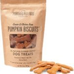 Portland Pet Food Company Pumpkin Dog Treats Healthy Biscuits for Small Medium & Large Dogs - Grain-Free, Human-Grade, All Natural Cookies, Snacks & Puppy Training Treats - Made in The USA - 5 oz