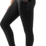 SINOPHANT High Waisted Leggings with Pockets Women, Full Length Capri Buttery Soft Stretchy Yoga Pants