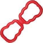 KONG Tug Toy - Dog Supplies for Tug of War - Natural Rubber Dog Toy for Outdoor & Indoor Playtime - for Medium/Large Dogs