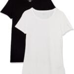 Amazon Essentials Women's Regular-Fit Short-Sleeve Crewneck T-Shirt, Multipacks