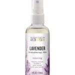 Aura Cacia Relaxing Lavender Aromatherapy Mist, 4-Ounce, Lavender Pure Essential Oils, Sweet & Floral Aroma