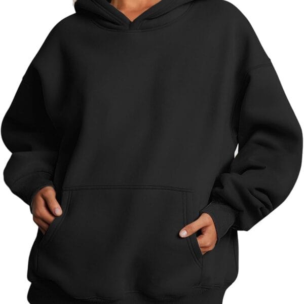 Trendy Queen Womens Oversized Hoodies Fleece Sweatshirts Fall Fashion 2025 Pullover Sweaters Winter Clothes