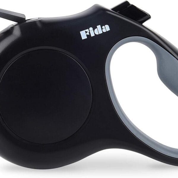 Fida Retractable Dog Leash, 16 ft Dog Walking Leash for Small Dogs up to 26 lbs, 360 Tangle Free, Black