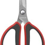 All Purpose Heavy Duty Kitchen Shears with Long-Lasting Sharpness Durable Stainless Steel Scissors, Soft Grip Non-Slip Handle, Dishwasher Safe Kitchen Cooking Scissors