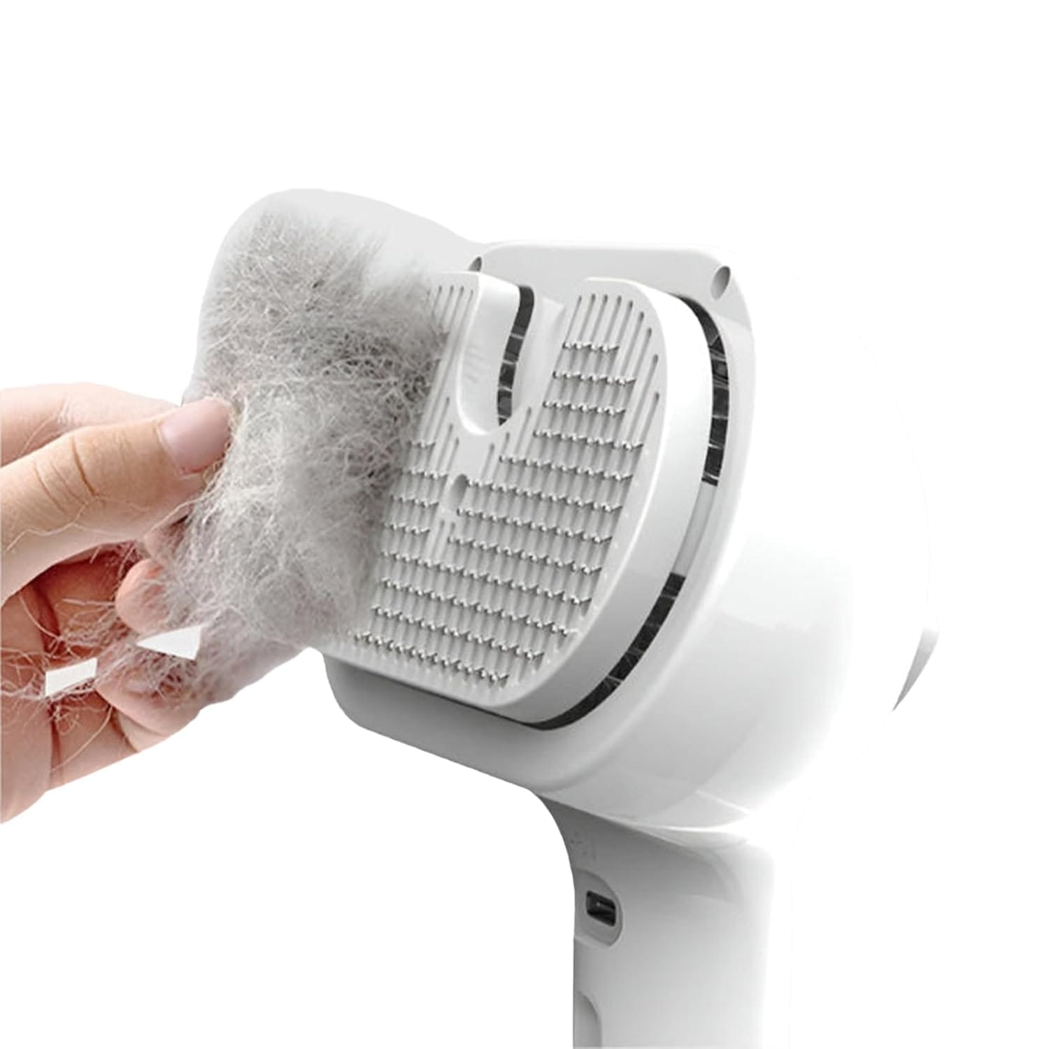 Plufura Essentials Dog Brush, Plufura Pet Brush, Skin Friendly Deshedding Grooming Tool For Dogs & Cats, Pet Hair Brush For Long & Short Hair, Reduces Shedding By 95% (White) Plufura Essentials Dog Brush, Plufura Pet Brush, Skin Friendly Deshedding Grooming Tool for Dogs & Cats, Pet Hair Brush for Long & Short Hair, Reduces Shedding by 95% (White)