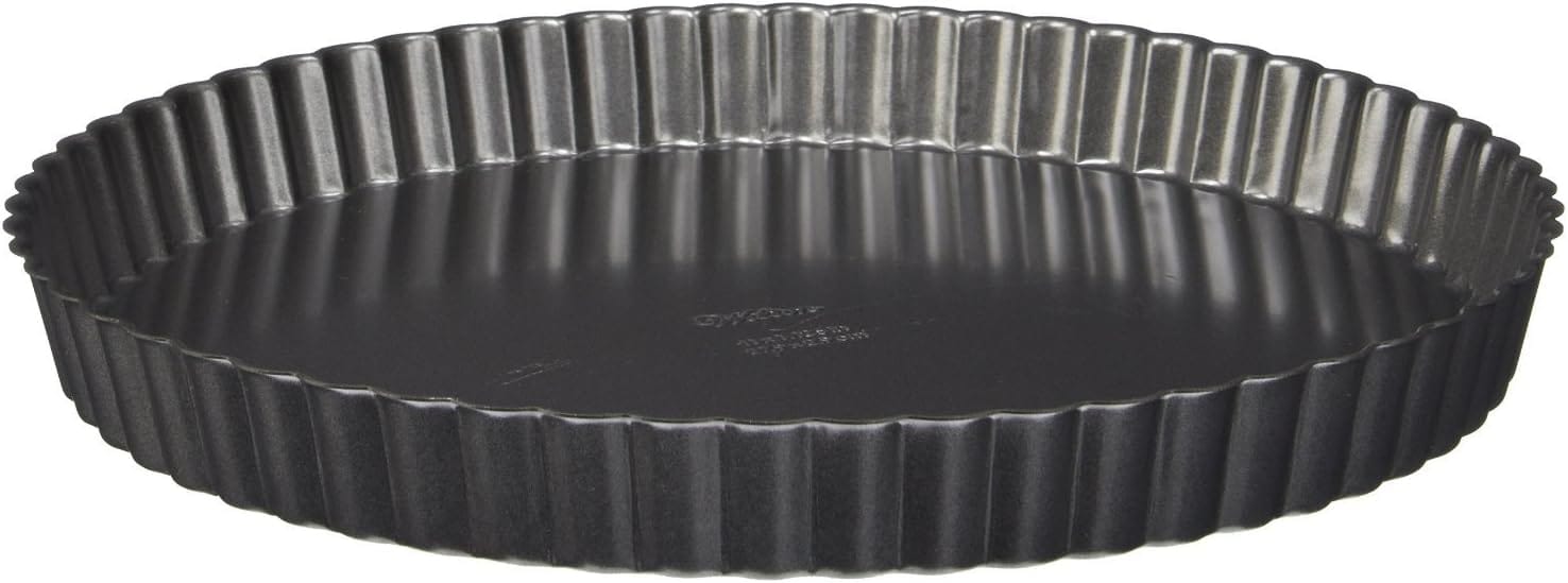 Wilton Excelle Elite Non Stick Non Stick Tart And Quiche Pan With Removable Bottom, 9 Inch, Steel Wilton Excelle Elite Non-Stick - Non-Stick Tart and Quiche Pan with Removable Bottom, 9-Inch, Steel