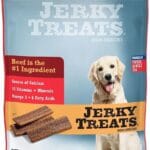Tender Beef Strips Dog Snacks 15 Vitamin& Mineral& Omega 3 Made in USA, 60 oz, New Packaging (1 Pack)