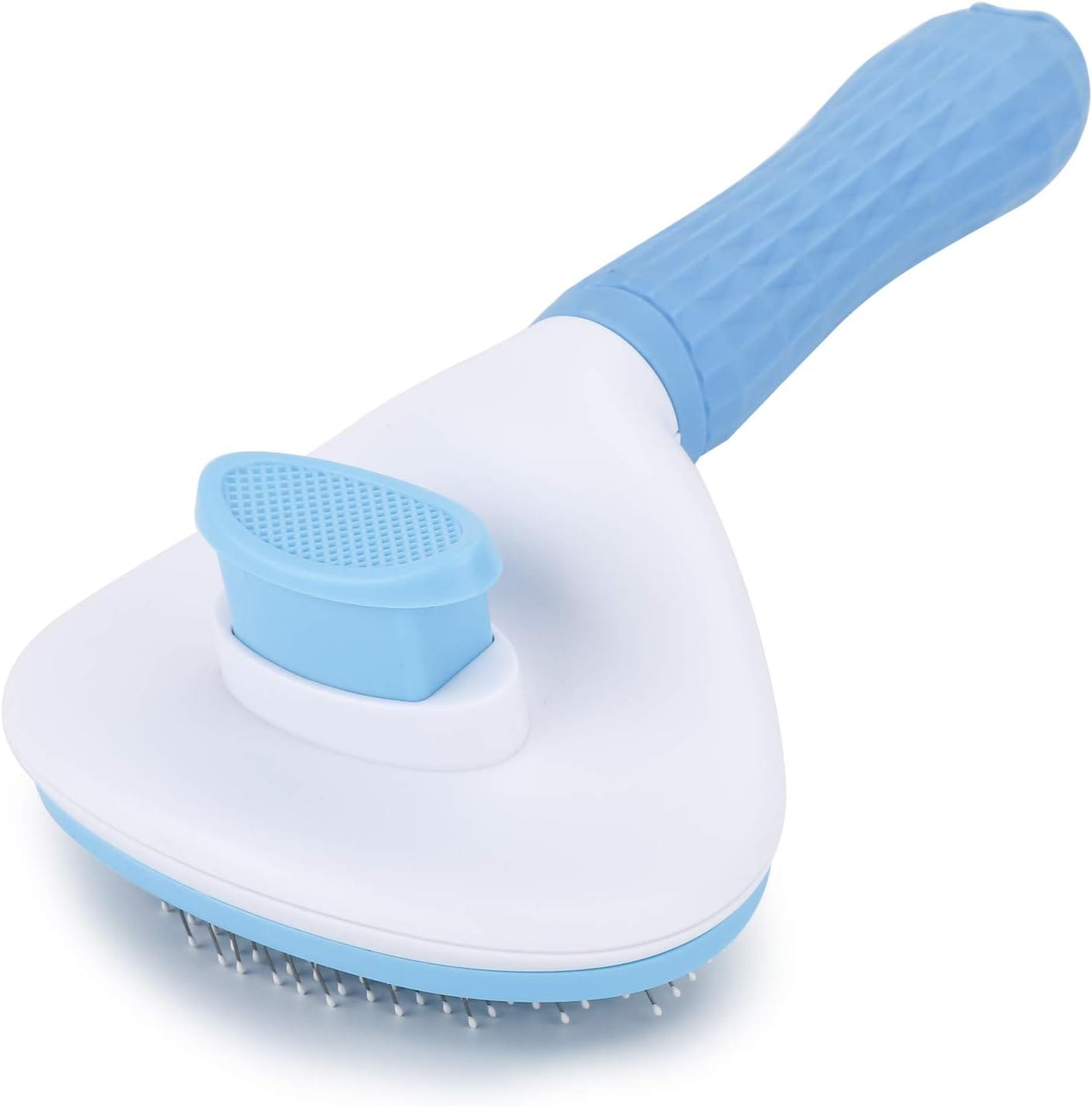 Depets Self Cleaning Slicker Brush, Dog Cat Bunny Pet Grooming Shedding Brush Easy To Remove Loose Undercoat, Pet Massaging Tool Suitable For Pets With Long Or Short Hair Depets Self Cleaning Slicker Brush, Dog Cat Bunny Pet Grooming Shedding Brush - Easy to Remove Loose Undercoat, Pet Massaging Tool Suitable for Pets with Long or Short Hair