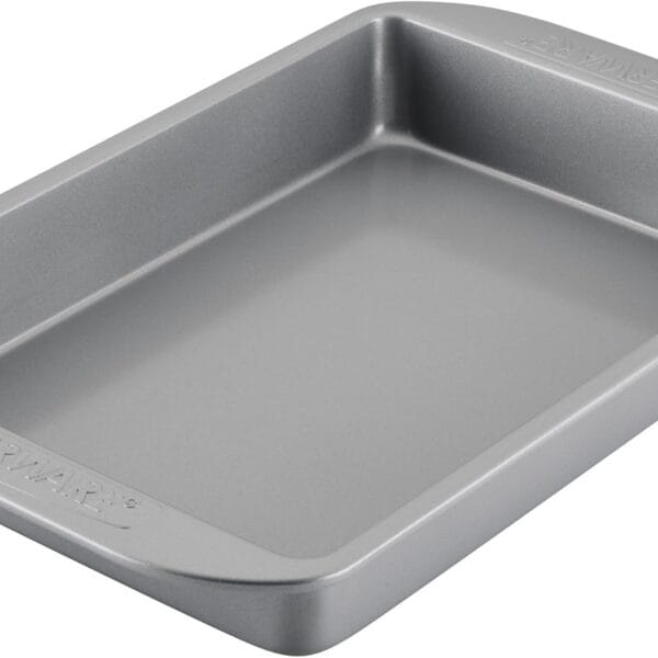 Farberware Nonstick Bakeware Baking Pan / Nonstick Cake Pan, Rectangle - 9 Inch x 13 Inch, Gray