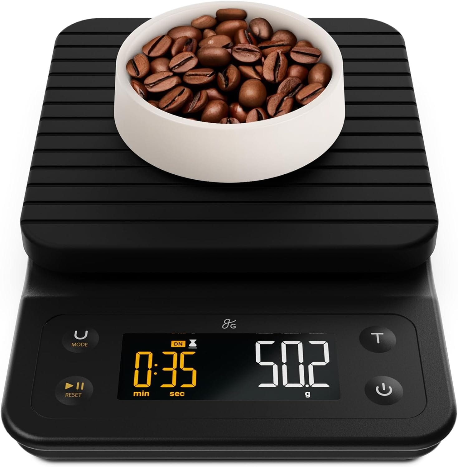 Greater Goods 0.1g Precision Coffee Scale With Timer 3kg Digital Scale For Pour Over, Espresso, French Press, Kitchen Use (Onyx Black) Greater Goods 0.1g Precision Coffee Scale with Timer 3kg Digital Scale for Pour-Over, Espresso, French Press, Kitchen Use (Onyx Black)