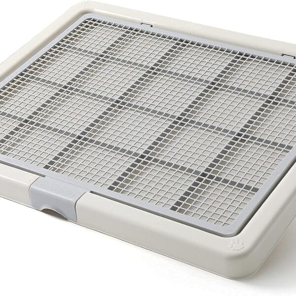 Smart Paws Large 76X62CM Pet Training Tray,Pet Training Pads Holder,Pet Toilet (Grey)