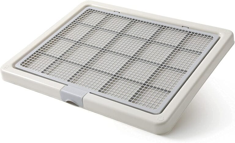 Smart Paws Large 76X62CM Pet Training Tray,Pet Training Pads Holder,Pet Toilet (Grey)