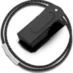 Black Dog Clicker with Necklace - Clickers for Pet Training - Dog Training & Behavior Aids Easy to Carry with You Anywhere - Teach Your Dog Tricks or Reward His Behavior