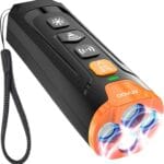 Dog Bark Deterrent Device - Ultrasonic Anti-Barking Devices with 3X Sonic Emitters, Fit for 6 Months to 8 Years & Rechargeable Bark Control - Safe for Dogs Training - Indoor & Outdoor (Black)