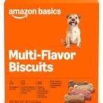 Amazon Basics Multi Flavor Biscuits Dog Treats 5 lb. Box