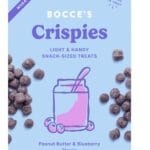 Bocce's Bakery PB + Blueberry Crispies Low-Calorie Wheat-Free Dog Treats, 10 oz