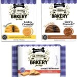 Three Dog Bakery Classic Cookies Variety Pack Premium Treats for Dogs, Carob/Peanut Butter, Golden/Vanilla, & Double Reward, 36 Ounces, (Pack of 3)