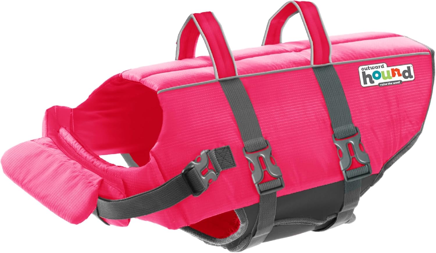Outward Hound Granby Splash Dog Life Jacket, High Buoyancy Dog Life Vest For Swimming, Boating, And Water Safety, Large, Pink Outward Hound Granby Splash Dog Life Jacket, High-Buoyancy Dog Life Vest for Swimming, Boating, and Water Safety, Large, Pink