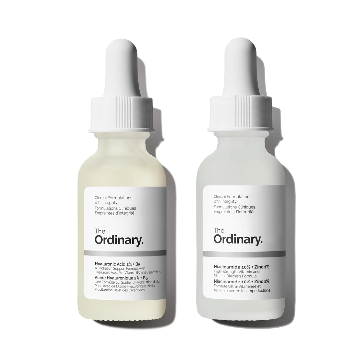 The Ordinary Skin Support Basics Duo Skin Care Bundle Set For All Skin Types Hyaluronic Acid 2% + B5 1 Fl Oz, Niacinamide 10% + Zinc 1% 1 Fl Oz The Ordinary Skin Support Basics Duo - Skin Care Bundle Set For All Skin Types- Hyaluronic Acid 2% + B5 1 Fl Oz, Niacinamide 10% + Zinc 1% 1 Fl Oz
