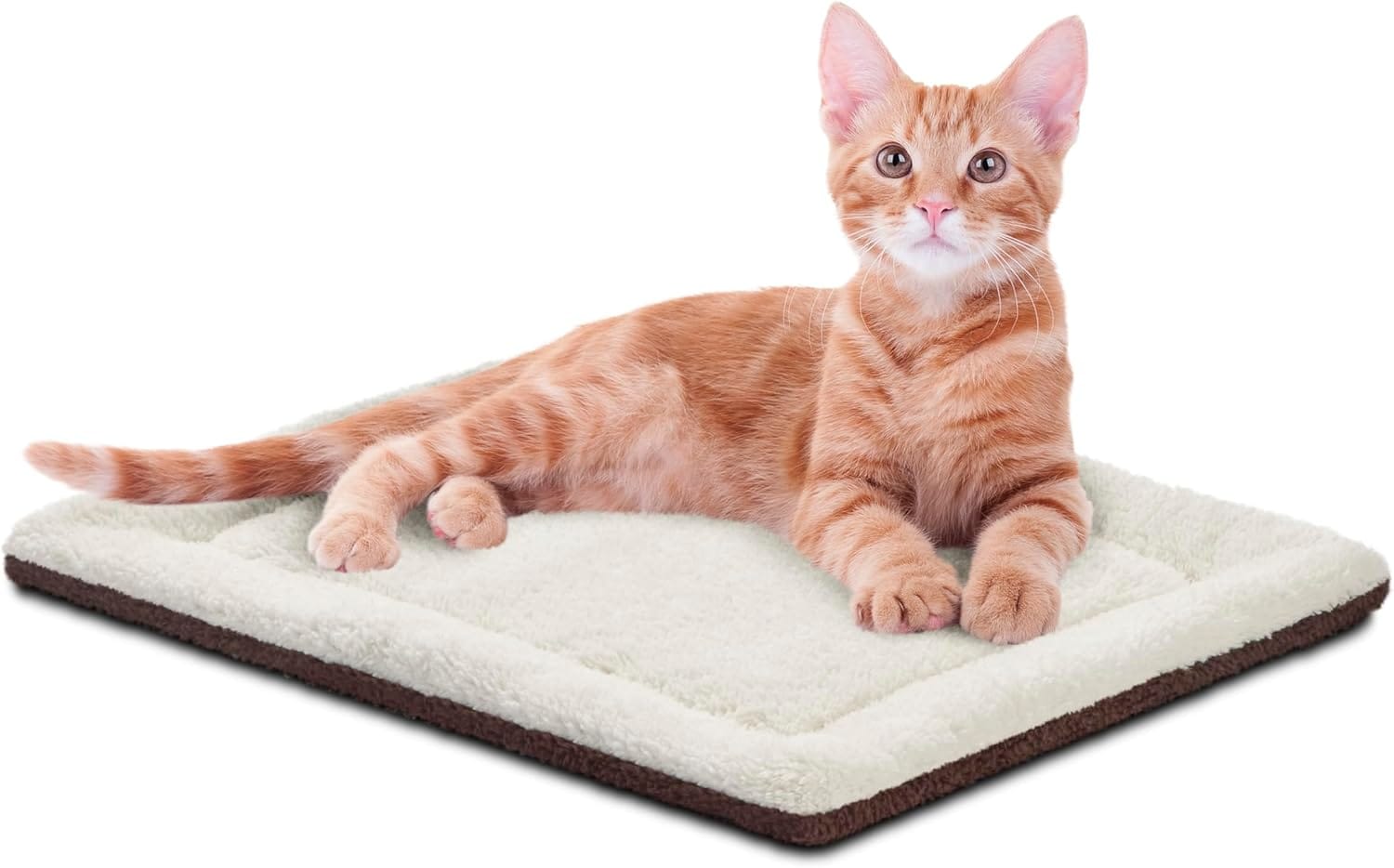 K&H PET PRODUCTS Self Warming Cat Bed Pad, Self Heating Pad For Outdoor Cat Houses, Warming Mat For Indoor Pet Beds & Furniture, Reversible Blanket, Washable Small 21 X 17in Oatmeal/Chocolate K&H PET PRODUCTS Self-Warming Cat Bed Pad, Self Heating Pad for Outdoor Cat Houses, Warming Mat for Indoor Pet Beds & Furniture, Reversible Blanket, Washable - Small 21 X 17in Oatmeal/Chocolate